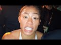 Alycia Baumgardner IMMEDIATELY after BEATING Bo Mi Re Shen • CALLS OUT Katie Taylor