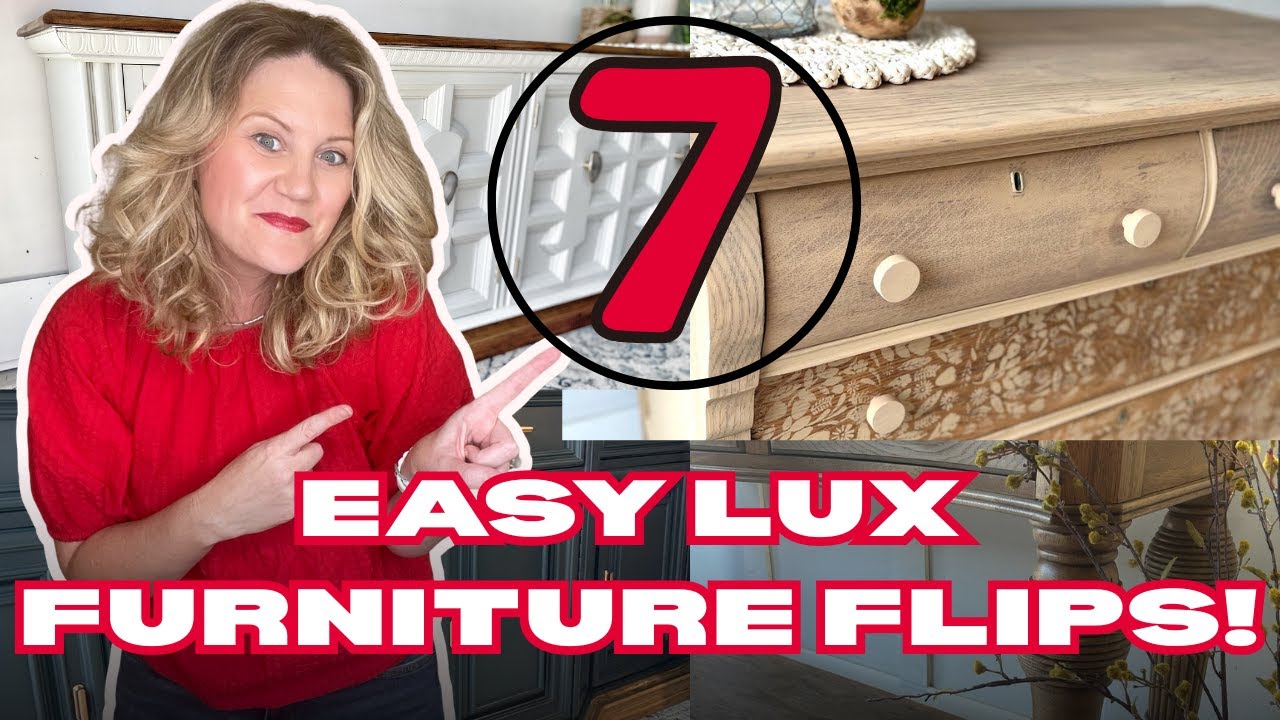 7 budget furniture flips that made serious profit | Flipping furniture for profit | Furniture flip