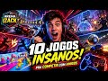 ARENA IZACK: TOP 10 JOGOS MAIS INSANOS PARA COMPETIR COM OS AMIGOS! 🔥🎮