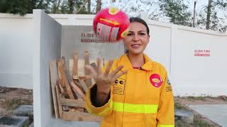 ELIDE FIRE Automatic fire fighting ball