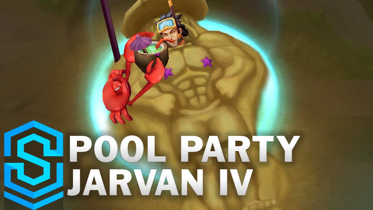 Pool Party Jarvan Skin Spotlight League Of Legends Youtube