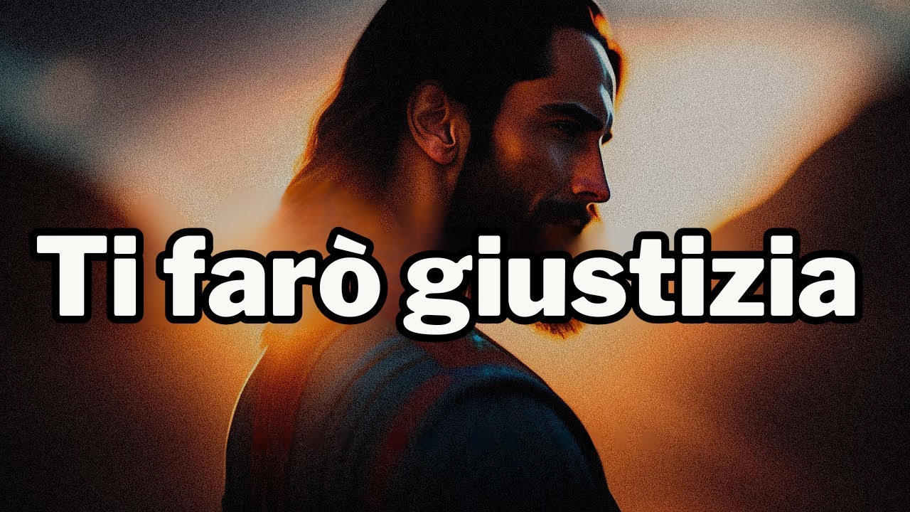 Dio ti dice Farò giustizia con tutti coloro che ti hanno fatto del male