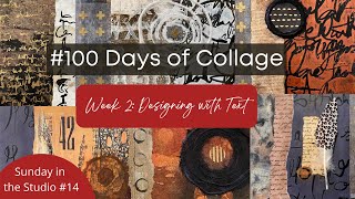 The Power of Words When Designing Collage With Text - 100 Days of Collage