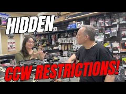Gun Store Owner Explains WHY You MAY Have Concealed Carry Restrictions!