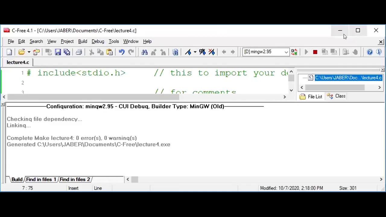 COMP208 Lecture4 Starting C Code YouTube comp208-lecture4-starting-c-code-youtube