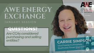 Are CCAs Considered Purchasing & Selling Entities?