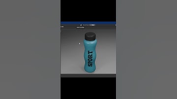 3D Bottle Modeling in Blender/3ds Max | Blender | Maya #3DModeling#Blender3D#3DDesign#BottleModeling