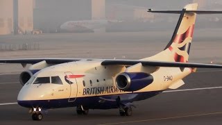 Gorgeous Sun Air Dornier D328 Departure At Cambridge Airport