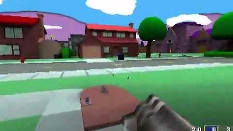 Simpsons Map - Quake III Arena