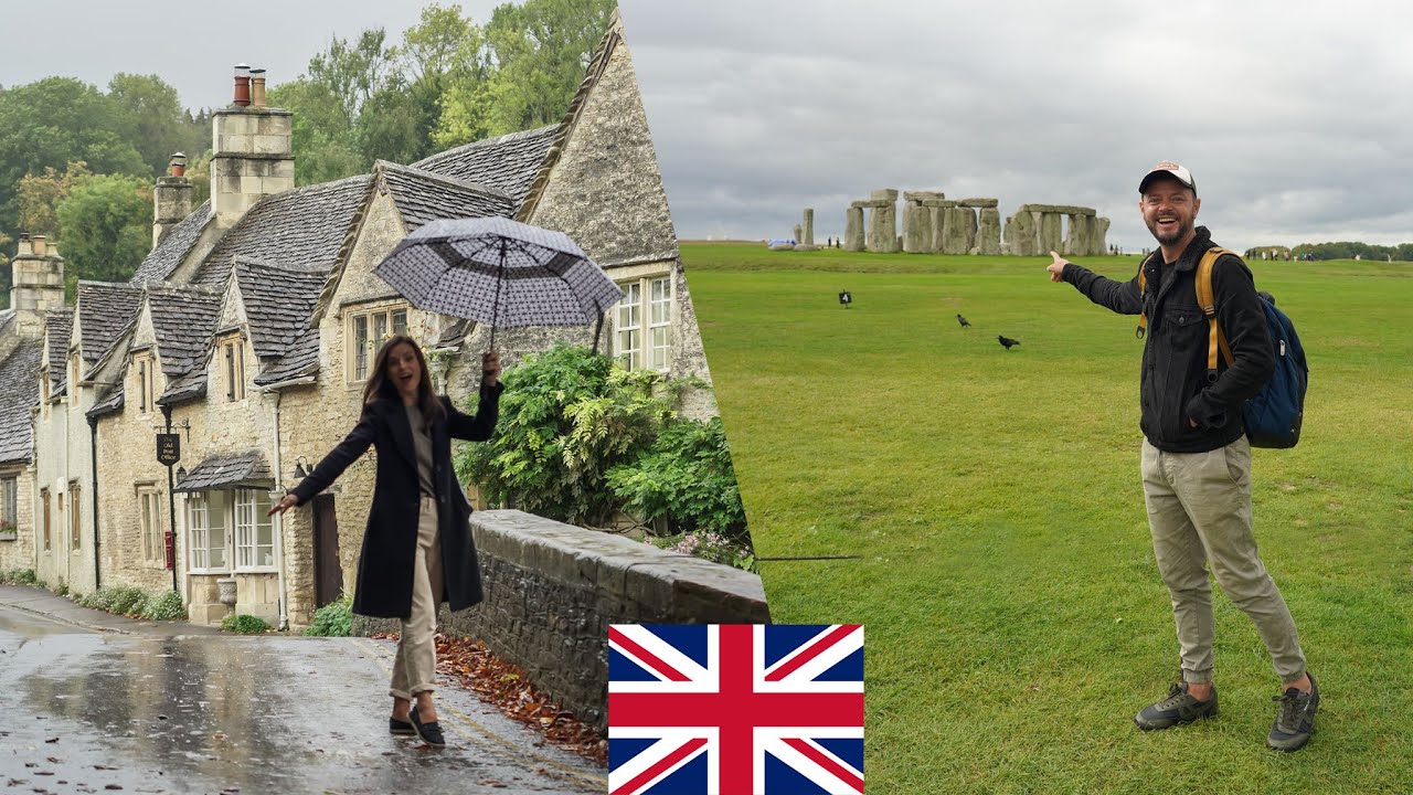 Frumusetea satelor din Anglia + misterul pietrelor de la Stonehenge