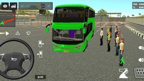 Indonesia Coach bus driving | Euro bus simulator 2025 Android gameplay #game 1 Part 16
