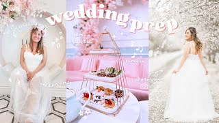 wedding dress shopping, engagement photoshoot, bridal shower, cafes \& de-stressing at a Korean spa