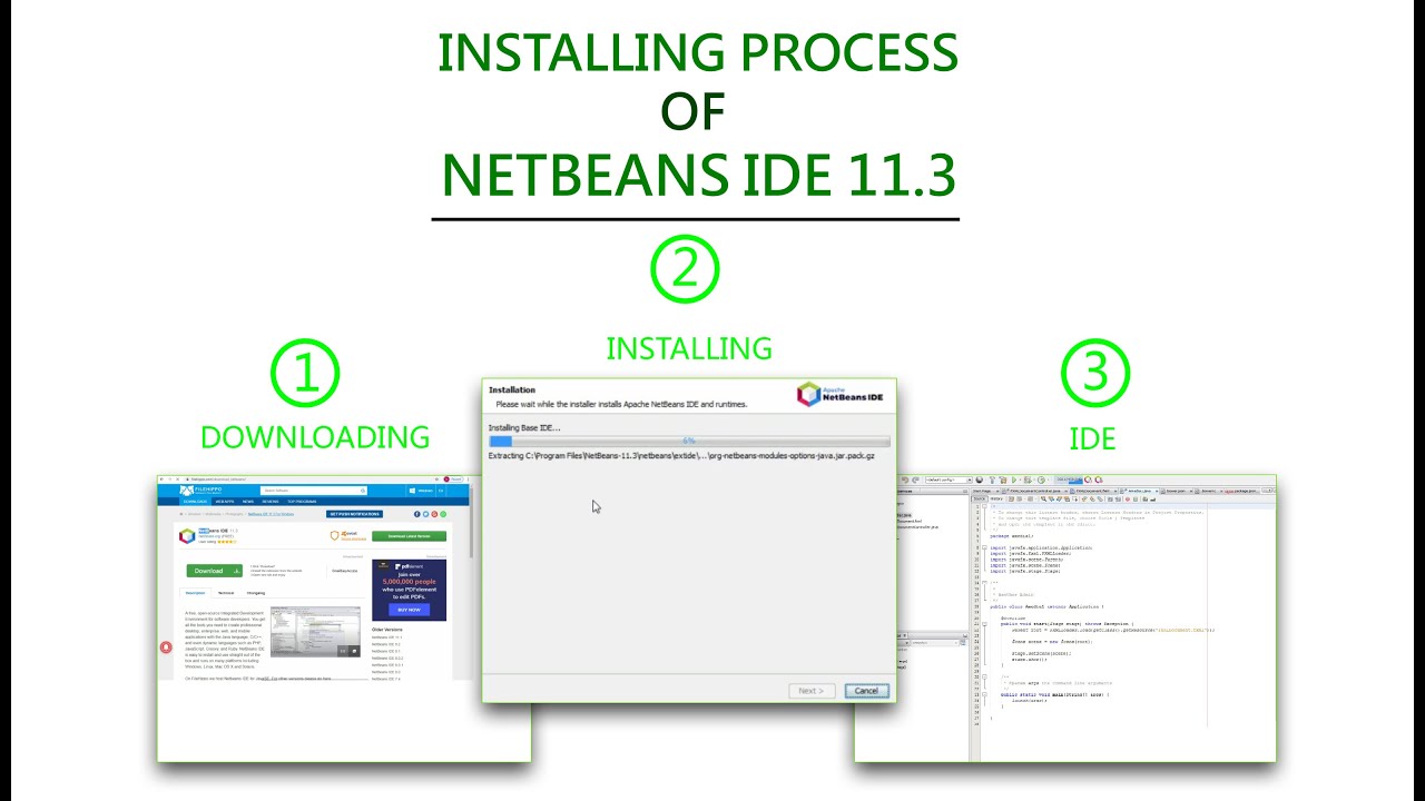 download installing netbeans