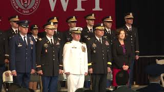 2018 WPI ROTC Commissioning Ceremony