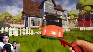 Game Horror 🔴 Hello Neighbor Indonesia Part 2 - TheRempongsHD