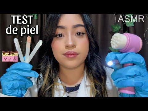 ASMR dermatóloga revisa tu piel 👩‍⚕️🔍