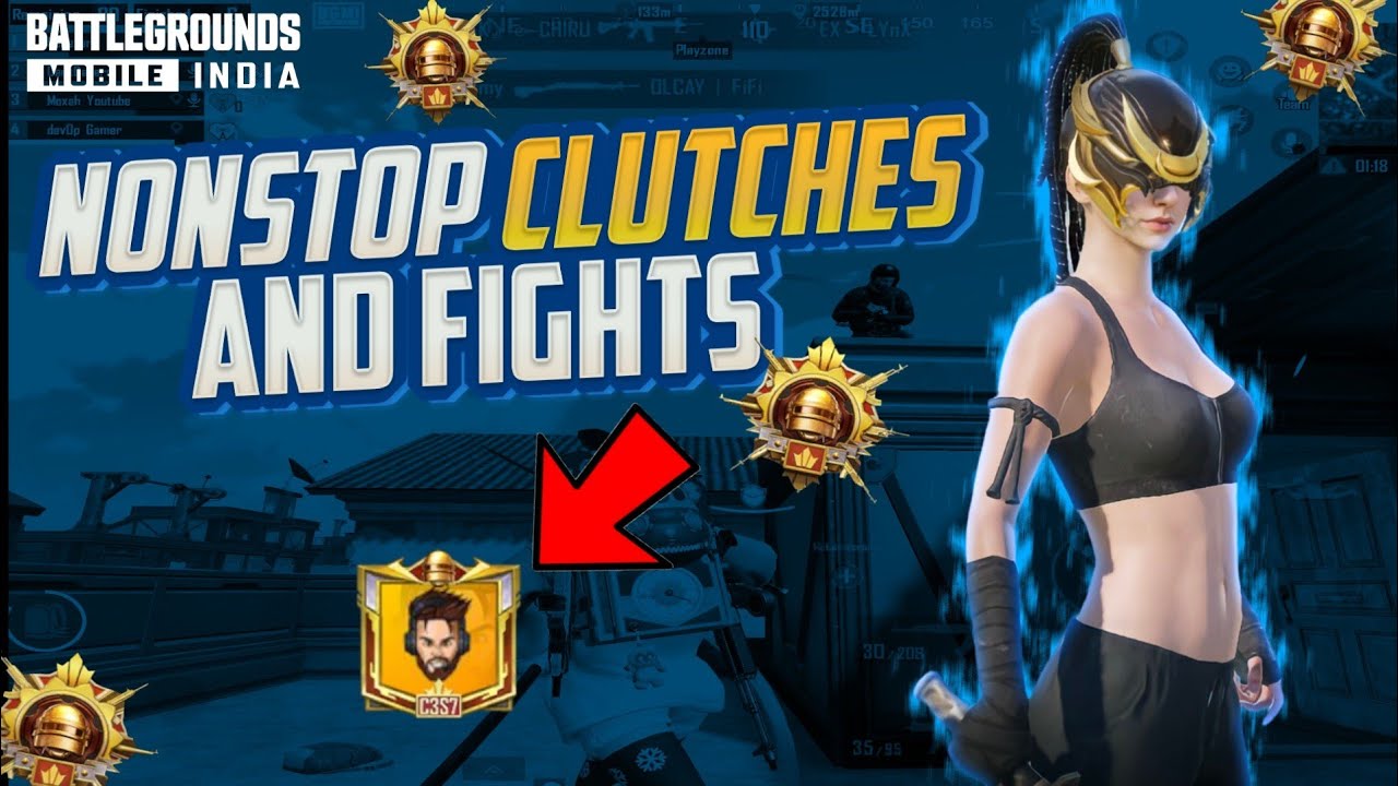 🔥 Nonstop Clutches and Fights | The CodBoy destroying conqueror push lobby | BGMI | PUBG MOBILE
