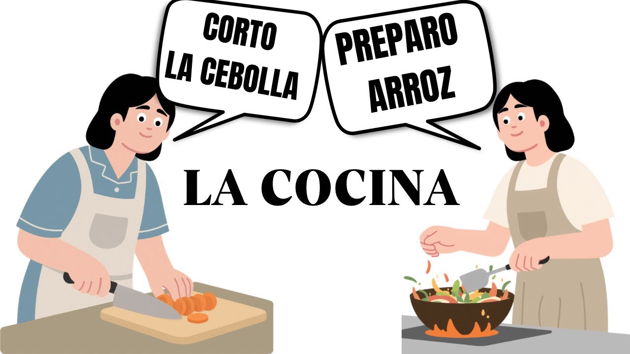 ESPAÑOL-BAMBARA ( APRENDE LAS FRASES QUE SE USAN EN LA COCINA )