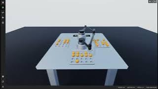 Pentagon Robot Simulation (Parallel SCARA)