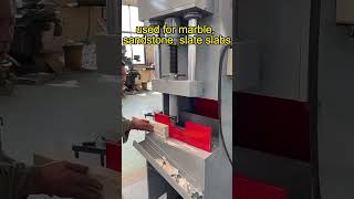 Decorative stone breaking machine for mushroom face rough face making