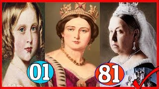 Queen Victoria ✅ Through the years From 01 To 81 ❤️  Queen Of The United Kingdom Of Great Britain