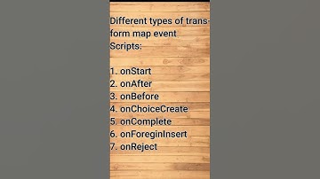 Different types of transform event scripts in #servicenow | #ytshorts | #shorts