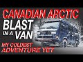 Canadian Arctic Blast In a Van - My Coldest Adventure Yet - Living The Van Life
