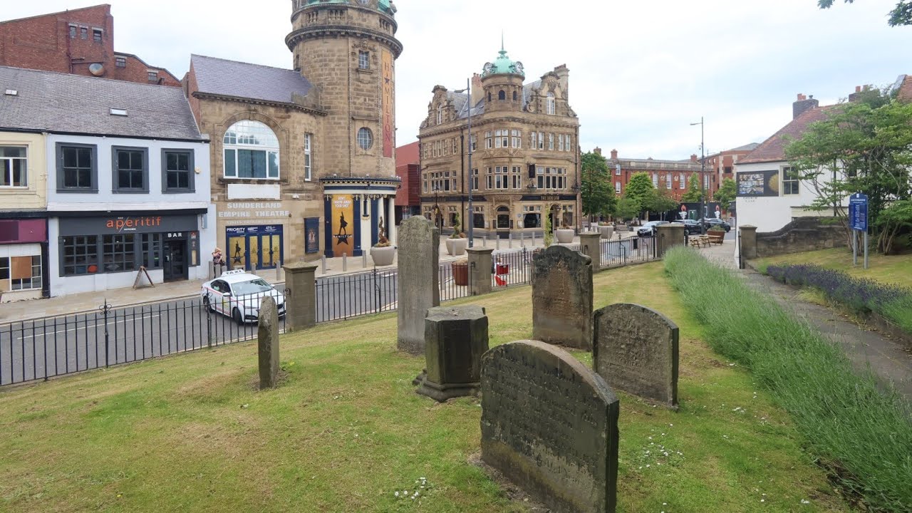 THE GRAVEYARD OF SUNDERLAND MINSTER