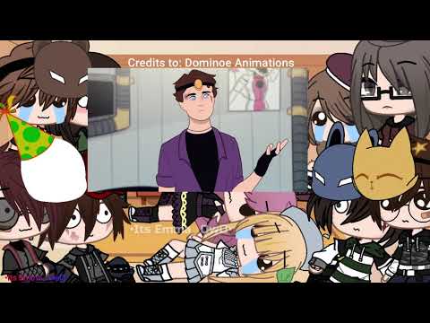 Past  Michael and Classmates react to future Afton family and Noahchael