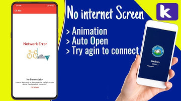 No internet connection with splash screen kodular || aia free ||