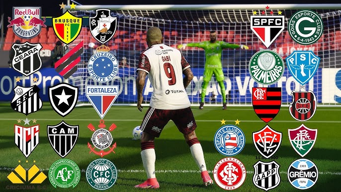 CAMPEONATO BRASILEIRO 2023 NOS PÊNALTIS COM OS NOVOS TIMES DA