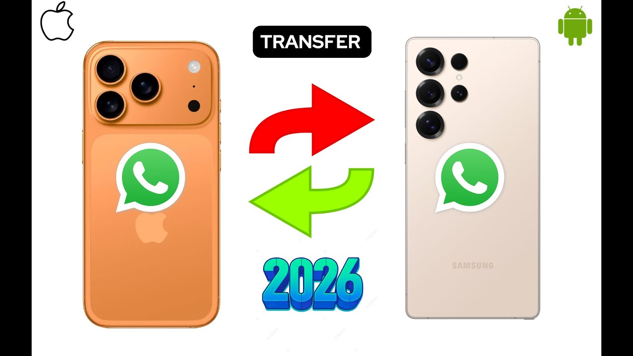 How to Transfer WhatsApp Messages iPhone to Android | 2026 Method ...