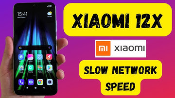 XIAOMI 12x internet Connection Speed ISSUE || Slow network speed problem