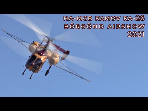 HA-MCB, Kamov Ka-26 - Börgönd Airshow 2021