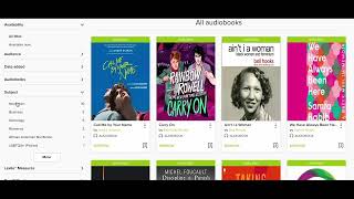 Accessing Audiobooks at the UFV Library