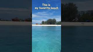 Beautiful Beach in Spermonde Island | Lanjukang Island #shorts