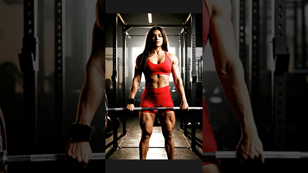 Beautiful Fit Girl GYM 