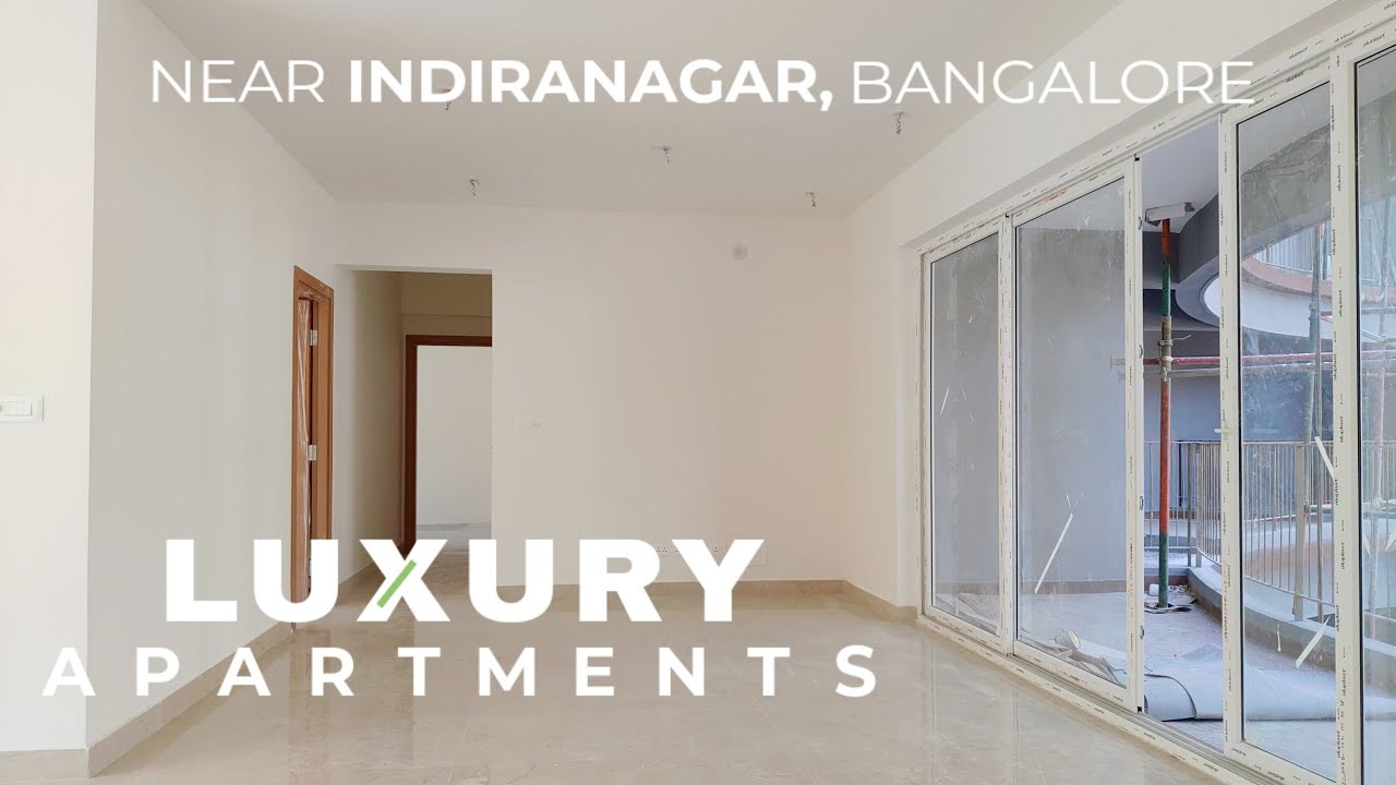 Luxury 3 BHK Apartments near Indiranagar Bangalore Tree filled Space Homes Apartments