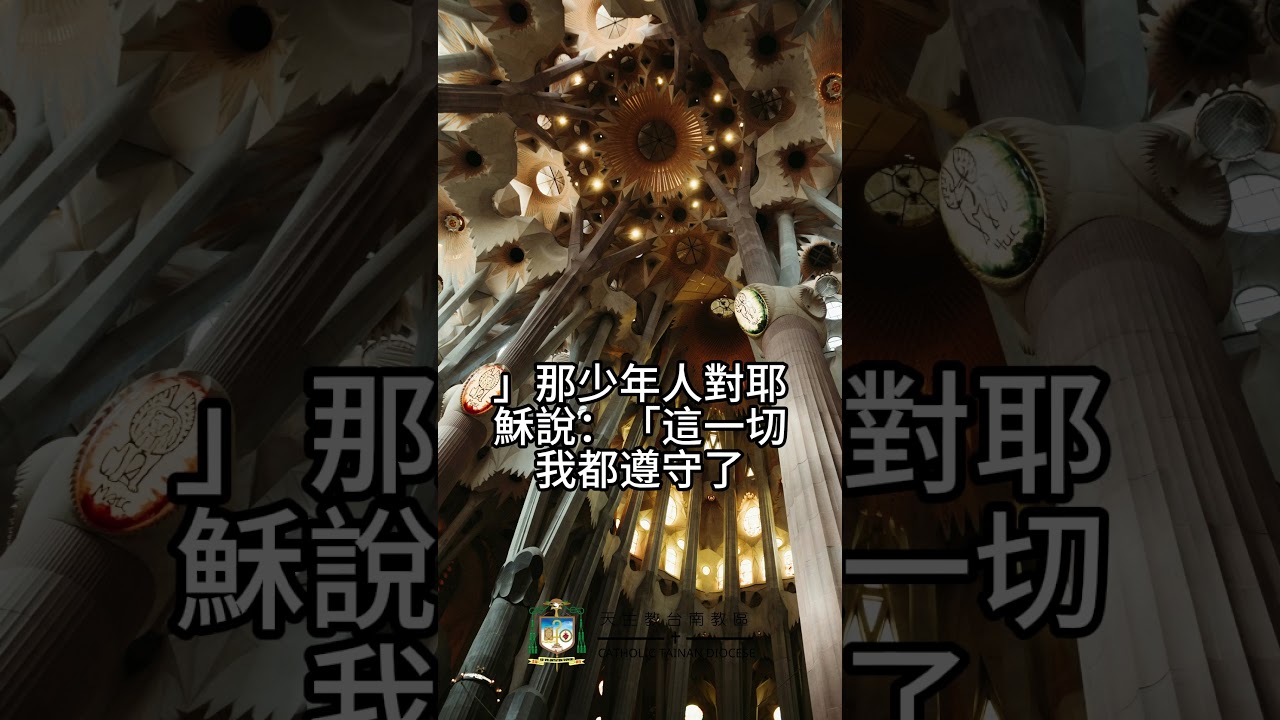 08/17  恭讀聖瑪竇福音　19:16-22   你若願意是成全的，去！變賣你所有的，你必有寶藏在天上。