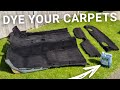 How to dye carpets black diy style  bmw e30 carpet dye guide for car interior  042