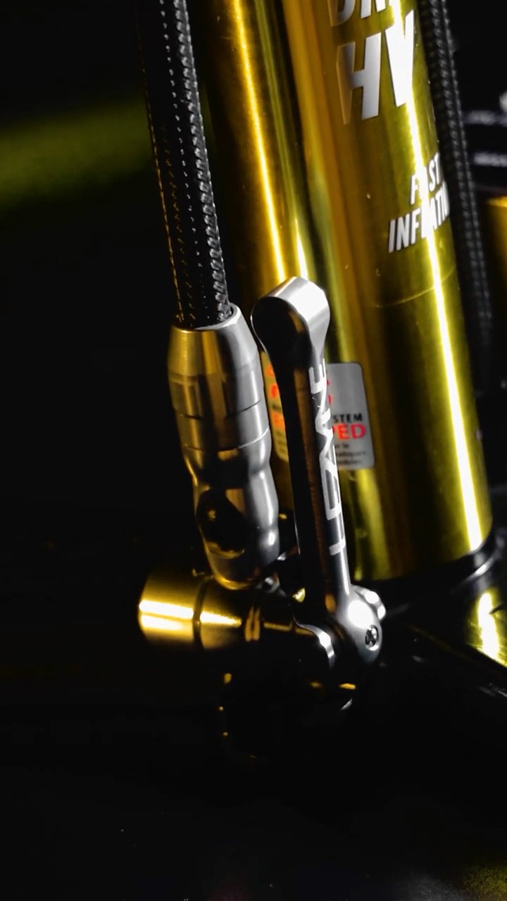 Lezyne | LIMITED EDITION 18K Gold Alloy HV Digital Floor