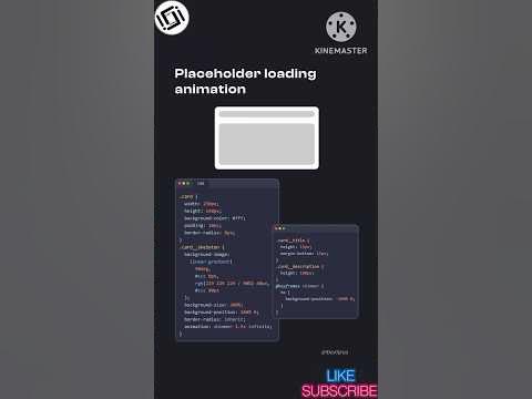 PlaceHolder Loading Animation Using Html And Css 🤩 Dev Area #coding # ...