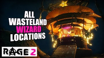 RAGE 2 10 Wasteland Wizard Locations - How to get Cheat Codes