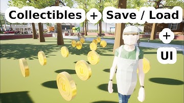 Create collectible items system, with auto-save & load, and dynamic UI in Unreal Engine 5 (tutorial)