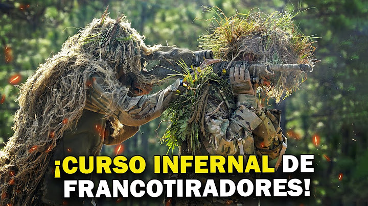 Así se PREPARAN los FRANCOTIRADORES de Élite con el “Entrenamiento INFERNAL”