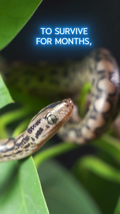 The Incredible Adaptation of Snakes: Surviving Months Without Food # ...