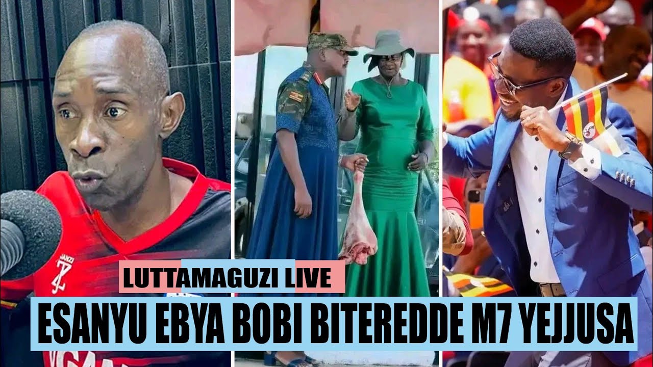 Luttamaguzi Semakula Live: Esanyu Ebya Bobi Wine Biteredde M7 Yejjusa