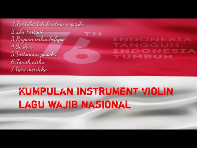 Lagu wajib nasional versi biola class=