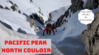 Colorado 13er Centennials: Pacific Peak North Couloir Virtual Trail Guide