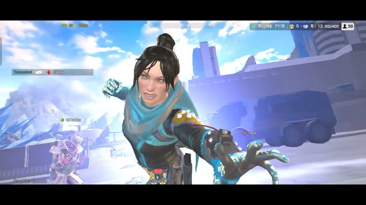 warith rampage! apex legends! finisher and killing